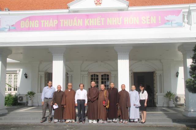 Đồng Tháp: BTS. PG tỉnh Đồng Tháp gặp gỡ UBND tỉnh