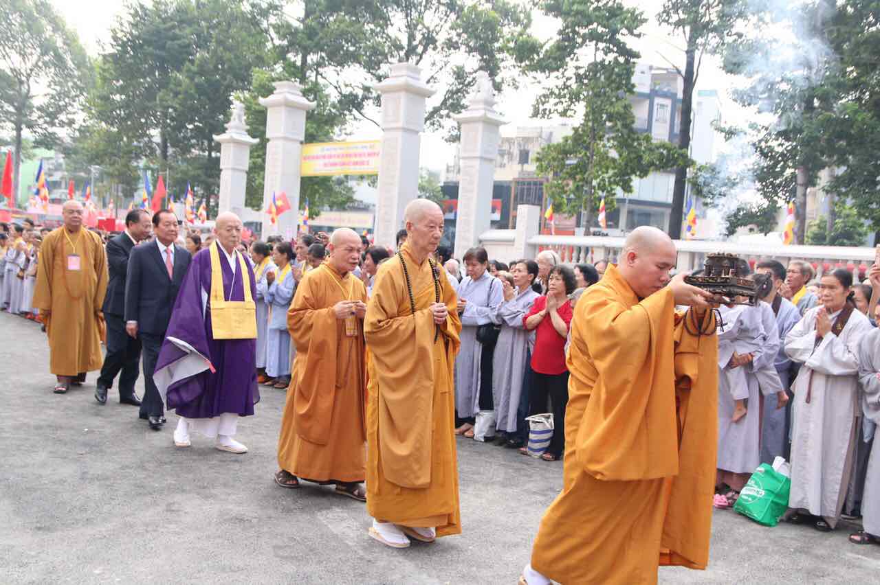 TP. HCM. Trọng thể tổ chức Đại hội Đại biểu PG TP. HCM lần IX