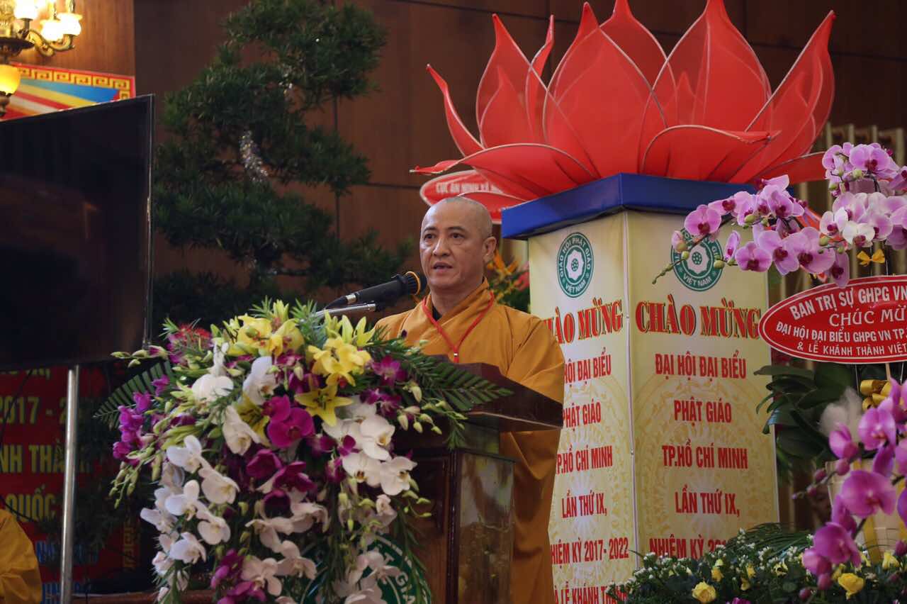 TP. HCM. Trọng thể tổ chức Đại hội Đại biểu PG TP. HCM lần IX