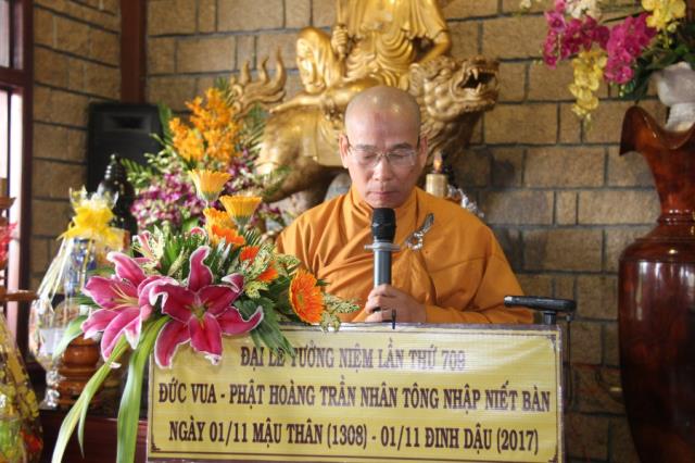 Ninh Thuận: Thiền Viện Trúc Lâm Viên Ngộ tưởng niệm 709 năm ngày Phật Hoàng Trần Nhân Tông nhập Niết bàn.