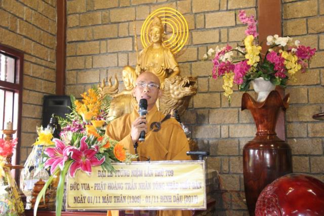 Ninh Thuận: Thiền Viện Trúc Lâm Viên Ngộ tưởng niệm 709 năm ngày Phật Hoàng Trần Nhân Tông nhập Niết bàn.