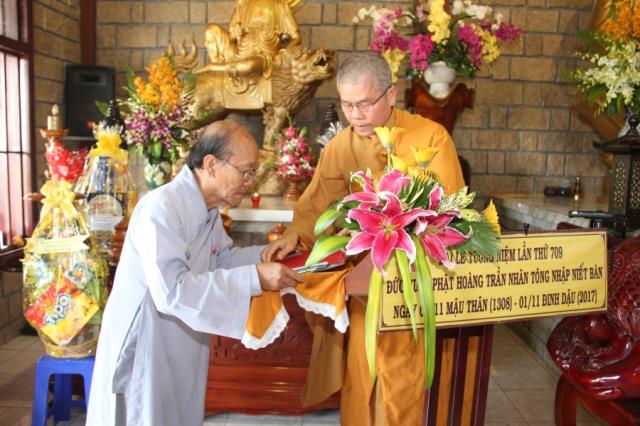 Ninh Thuận: Thiền Viện Trúc Lâm Viên Ngộ tưởng niệm 709 năm ngày Phật Hoàng Trần Nhân Tông nhập Niết bàn.