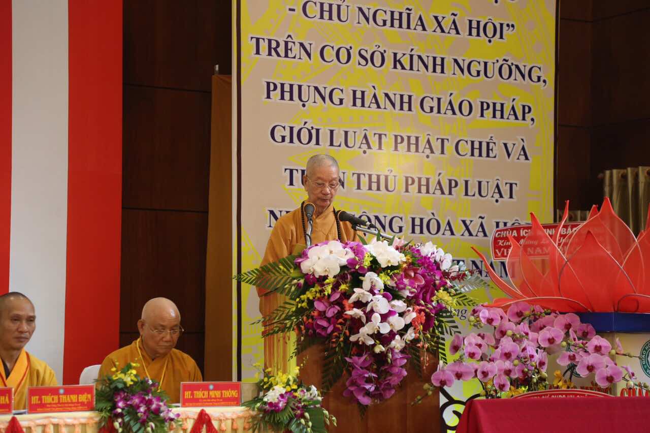 TP. HCM. Trọng thể tổ chức Đại hội Đại biểu PG TP. HCM lần IX