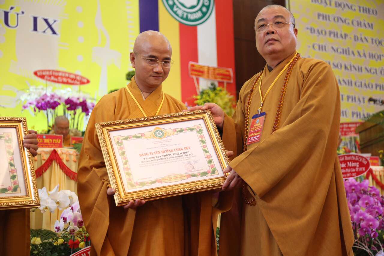 TP. HCM. Trọng thể tổ chức Đại hội Đại biểu PG TP. HCM lần IX