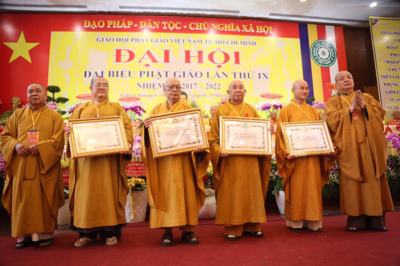 TP. HCM. Trọng thể tổ chức Đại hội Đại biểu PG TP. HCM lần IX