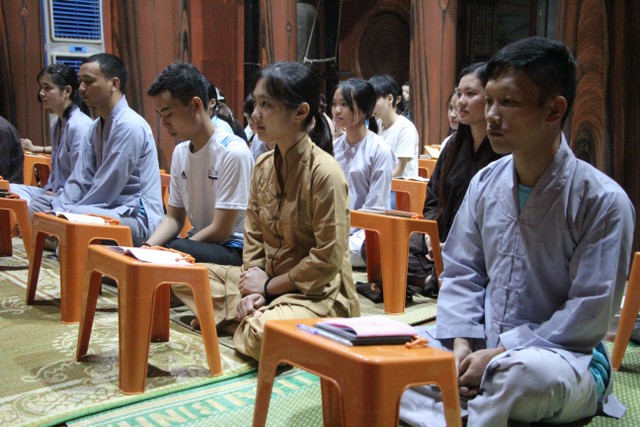Thái Bình: Thanh niên Phật tử chùa Từ Xuyên tri ân Thầy