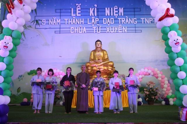 Thái Bình: Đạo tràng Thanh niên Phật tử chùa Từ Xuyên kỷ niệm 9 năm thành lập