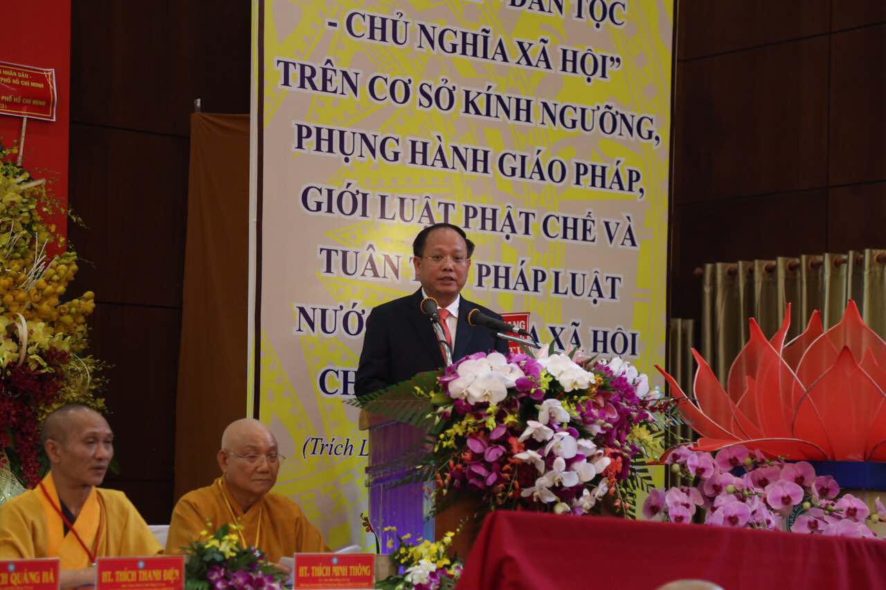 TP. HCM. Trọng thể tổ chức Đại hội Đại biểu PG TP. HCM lần IX