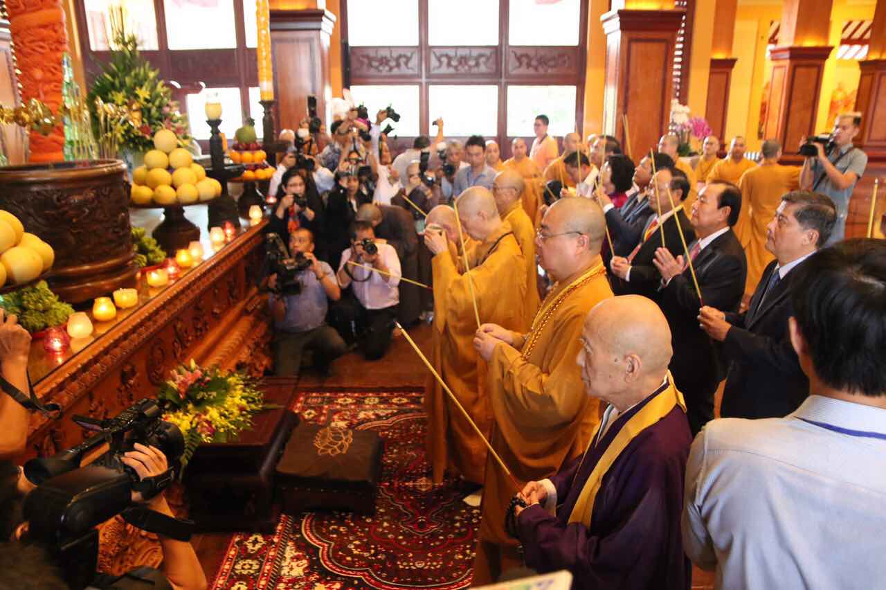 TP. HCM. Trọng thể tổ chức Đại hội Đại biểu PG TP. HCM lần IX