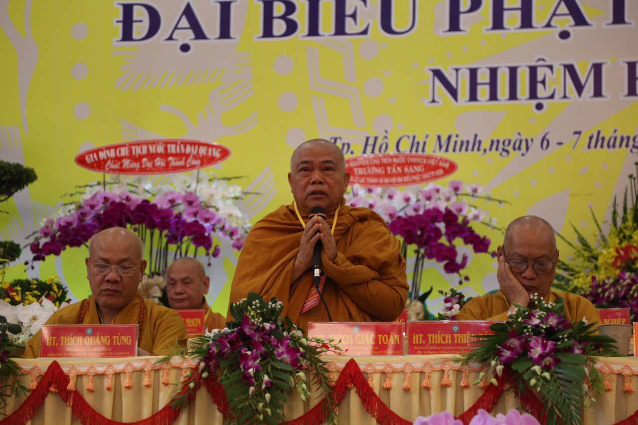 TP. HCM. Trọng thể tổ chức Đại hội Đại biểu PG TP. HCM lần IX