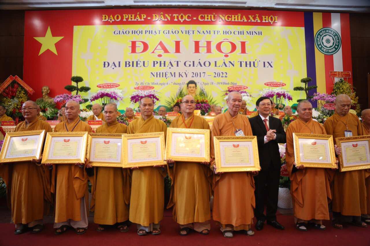 TP. HCM. Trọng thể tổ chức Đại hội Đại biểu PG TP. HCM lần IX