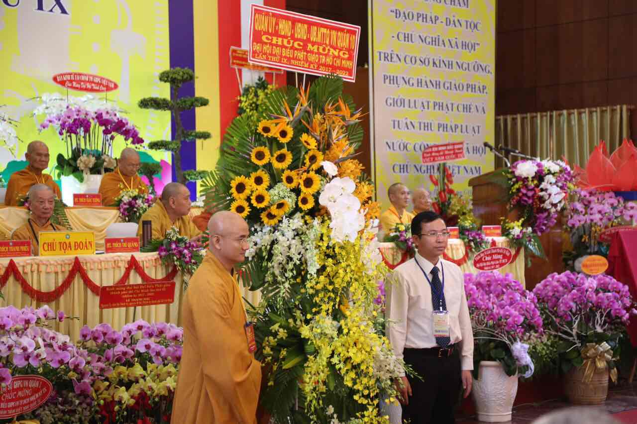 TP. HCM. Trọng thể tổ chức Đại hội Đại biểu PG TP. HCM lần IX