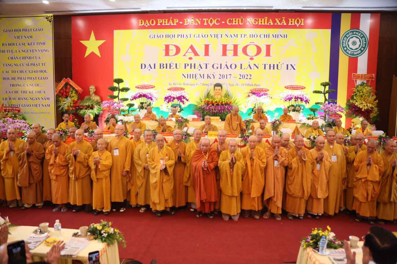 TP. HCM. Trọng thể tổ chức Đại hội Đại biểu PG TP. HCM lần IX