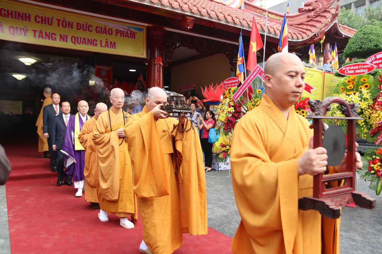 TP. HCM. Trọng thể tổ chức Đại hội Đại biểu PG TP. HCM lần IX