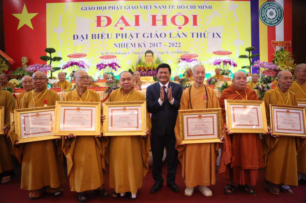 TP. HCM. Trọng thể tổ chức Đại hội Đại biểu PG TP. HCM lần IX