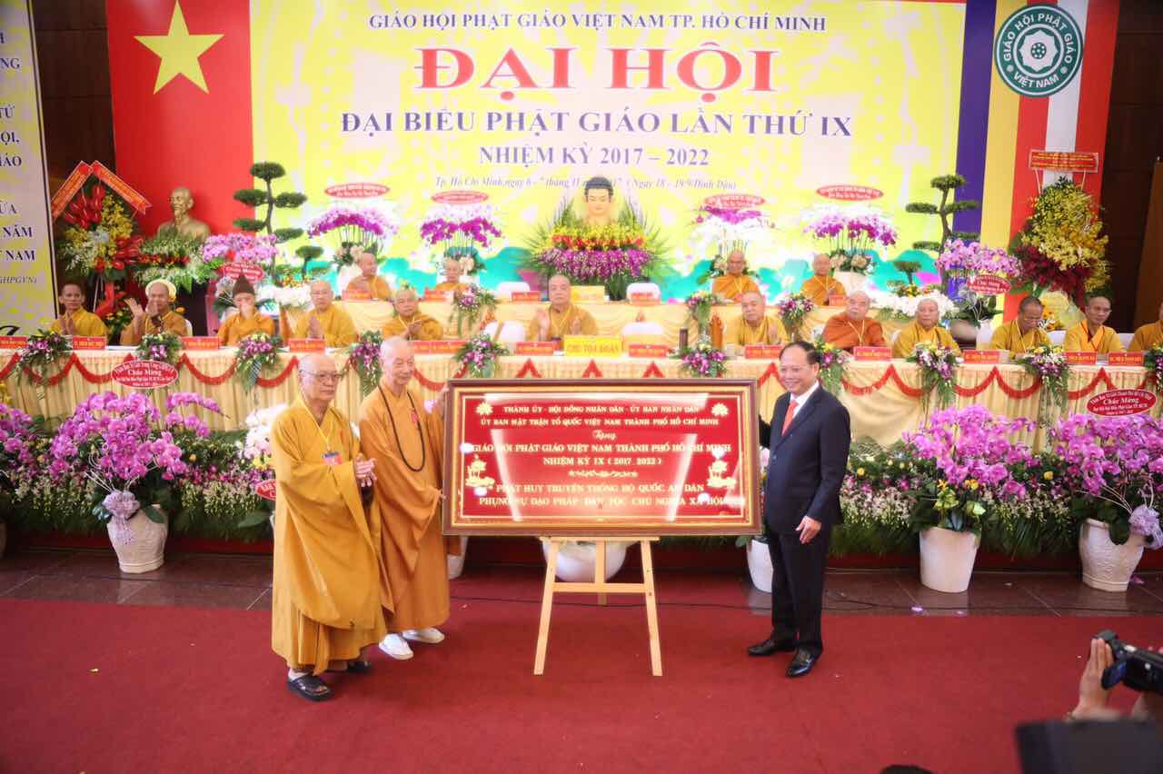 TP. HCM. Trọng thể tổ chức Đại hội Đại biểu PG TP. HCM lần IX