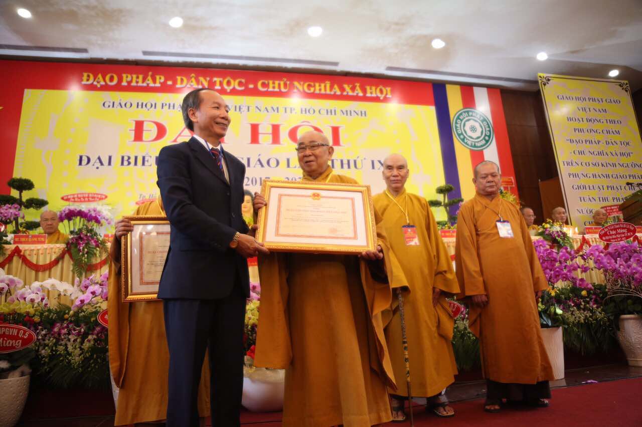 TP. HCM. Trọng thể tổ chức Đại hội Đại biểu PG TP. HCM lần IX