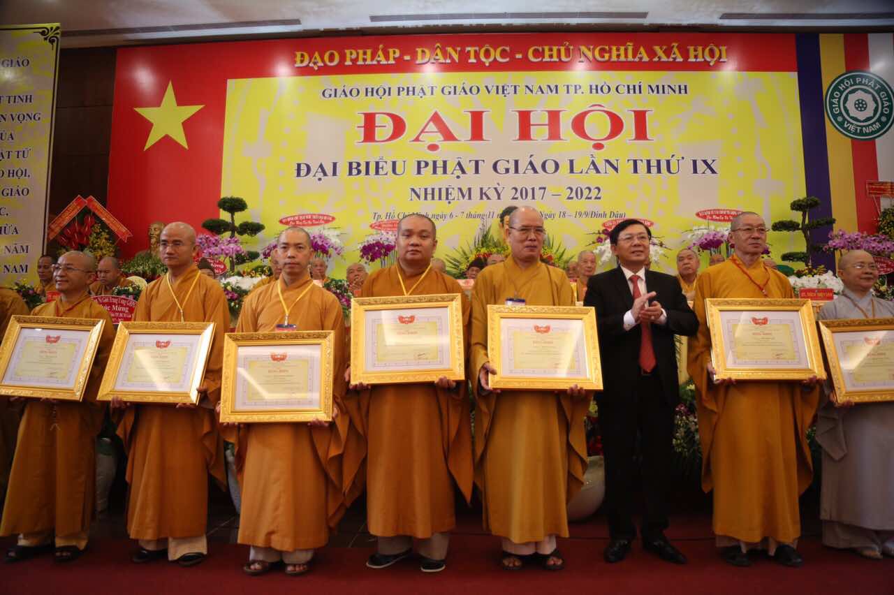 TP. HCM. Trọng thể tổ chức Đại hội Đại biểu PG TP. HCM lần IX