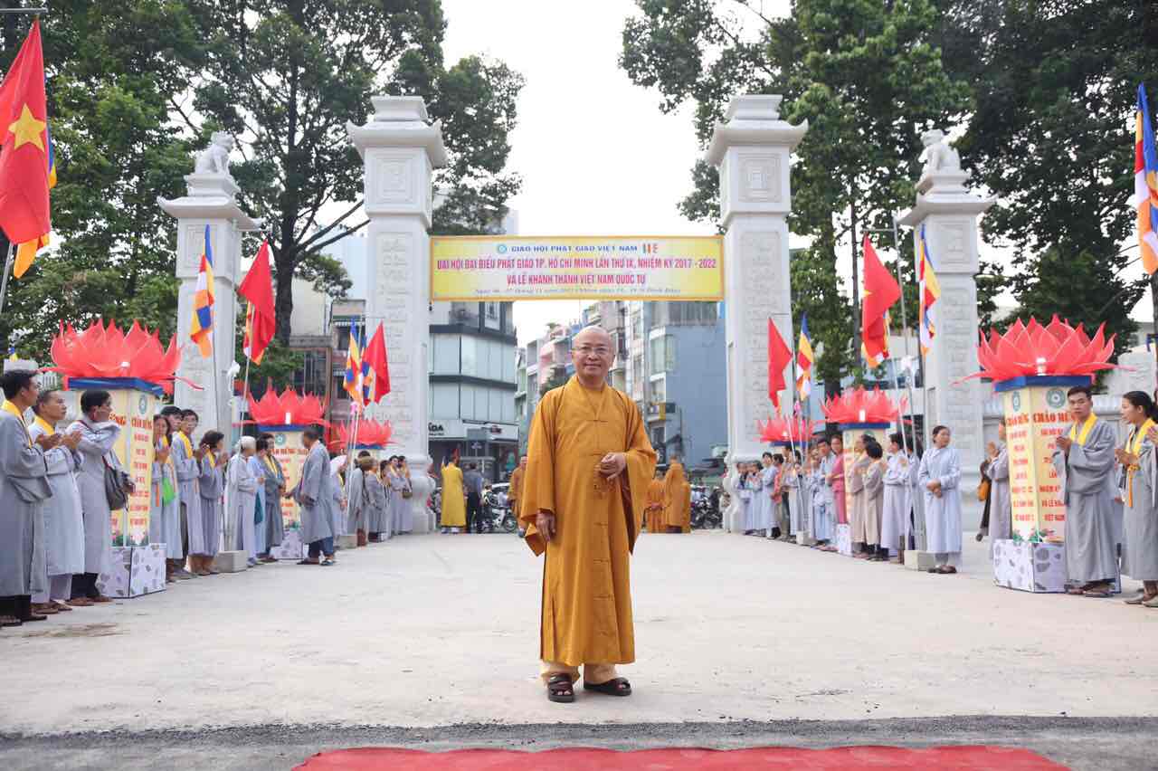 TP. HCM. Trọng thể tổ chức Đại hội Đại biểu PG TP. HCM lần IX