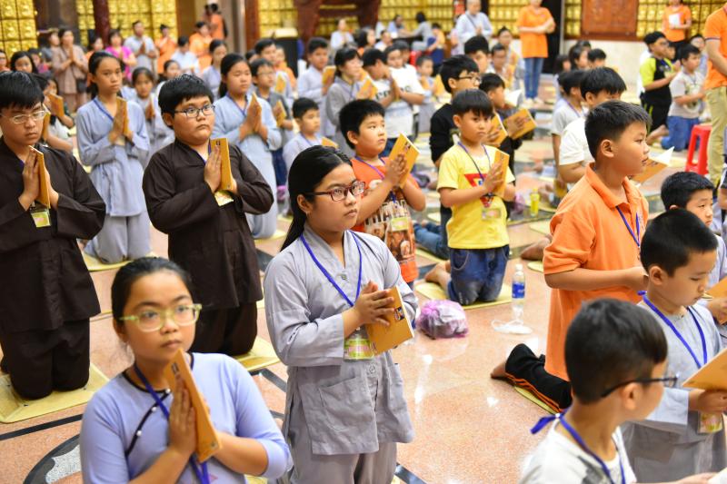 Khóa tu ‘’Búp sen từ bi’’ lần thứ 3 Chùa Giác Ngộ