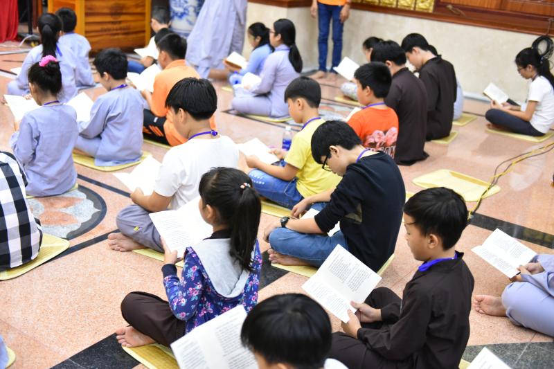 Khóa tu ‘’Búp sen từ bi’’ lần thứ 3 Chùa Giác Ngộ
