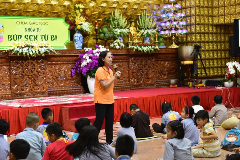 Khóa tu ‘’Búp sen từ bi’’ lần thứ 3 Chùa Giác Ngộ