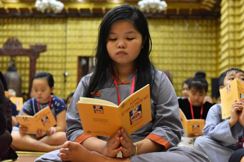Khóa tu ‘’Búp sen từ bi’’ lần thứ 4 Chùa Giác Ngộ
