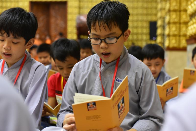 Khóa tu ‘’Búp sen từ bi’’ lần thứ 4 Chùa Giác Ngộ