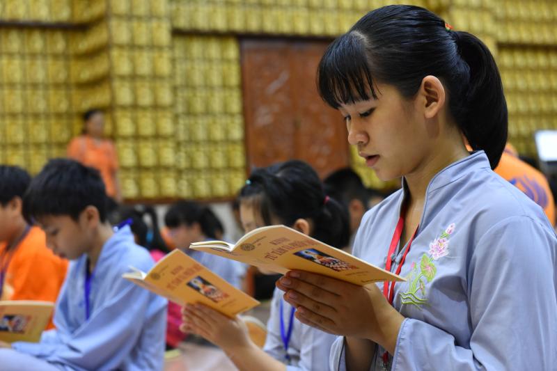 Khóa tu ‘’Búp sen từ bi’’ lần thứ 4 Chùa Giác Ngộ