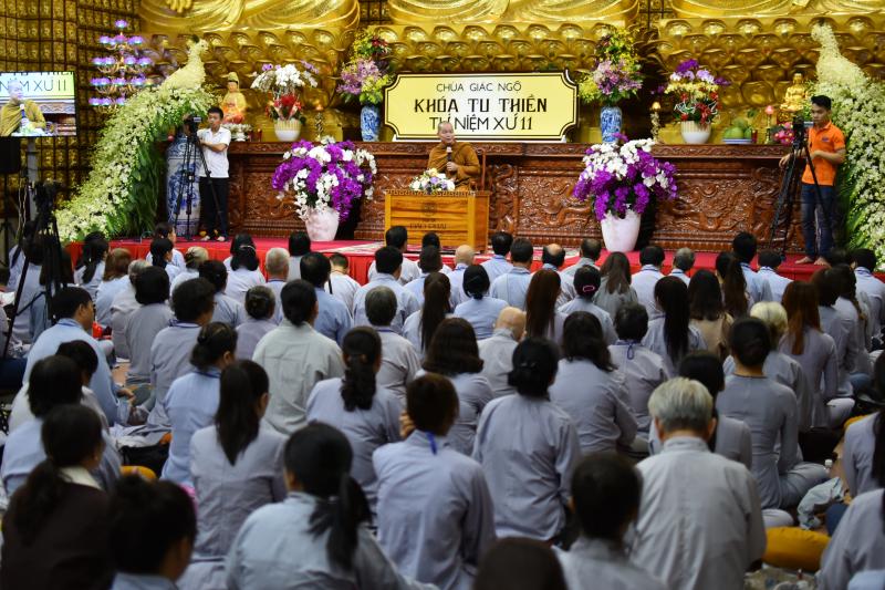 Chùa Giác Ngộ: Khóa tu Thiền lần thứ 11