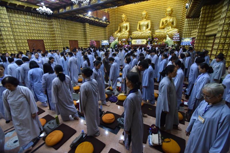 Chùa Giác Ngộ: Khóa tu Thiền lần thứ 11