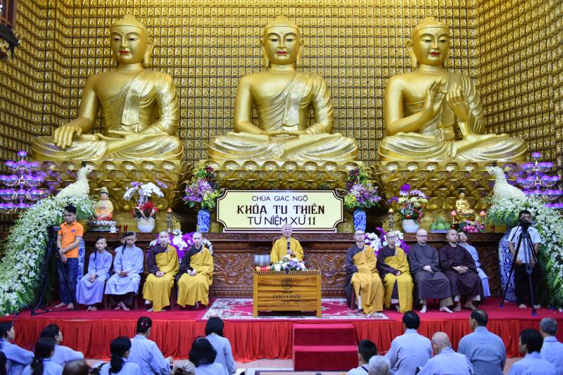 Chùa Giác Ngộ: Khóa tu Thiền lần thứ 11
