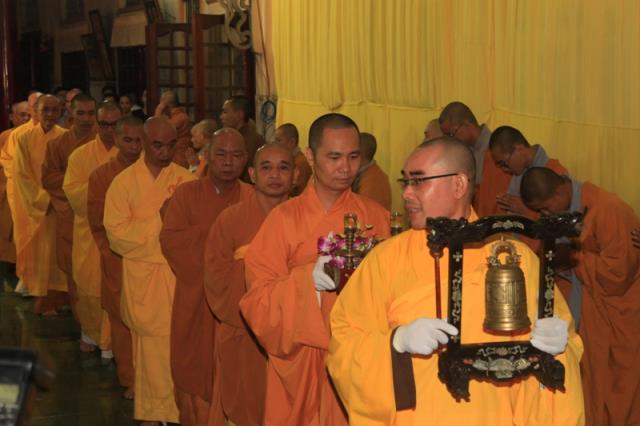 Đồng Tháp: Lễ nhập kim quan cố Hòa thượng Thích Chơn Thành