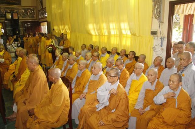 Đồng Tháp: Lễ cung tống kim quan HT. Thích Chơn Thành nhập bảo tháp