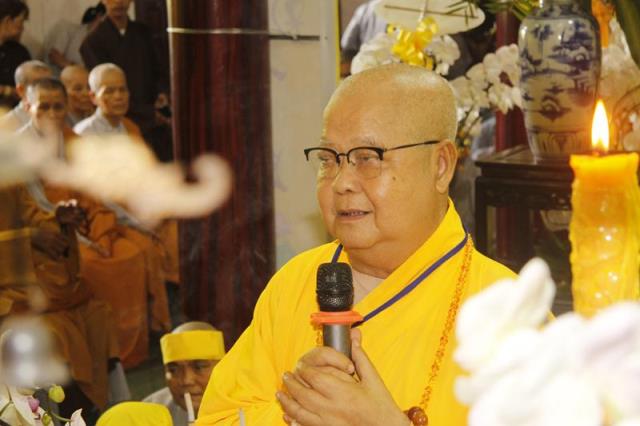 Đồng Tháp: Lễ cung tống kim quan HT. Thích Chơn Thành nhập bảo tháp