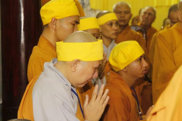 Đồng Tháp: Lễ cung tống kim quan HT. Thích Chơn Thành nhập bảo tháp