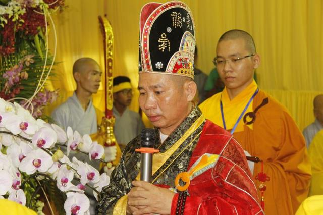 Đồng Tháp: Lễ cung tống kim quan HT. Thích Chơn Thành nhập bảo tháp