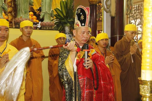 Đồng Tháp: Lễ cung tống kim quan HT. Thích Chơn Thành nhập bảo tháp