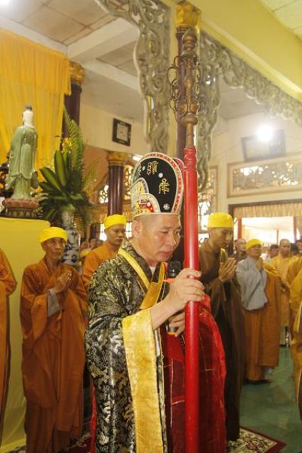 Đồng Tháp: Lễ cung tống kim quan HT. Thích Chơn Thành nhập bảo tháp