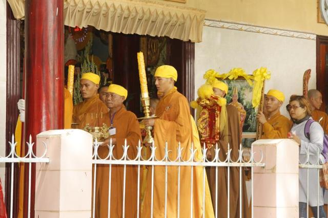 Đồng Tháp: Lễ cung tống kim quan HT. Thích Chơn Thành nhập bảo tháp