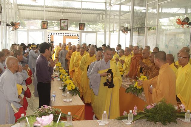 Đồng Tháp: Lễ bổ nhiệm trụ trì chùa Vạn Thành – huyện Lấp Vò