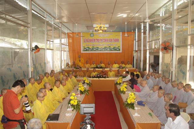 Đồng Tháp: Lễ bổ nhiệm trụ trì chùa Vạn Thành – huyện Lấp Vò