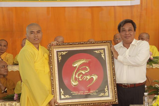 Đồng Tháp: Lễ bổ nhiệm trụ trì chùa Vạn Thành – huyện Lấp Vò