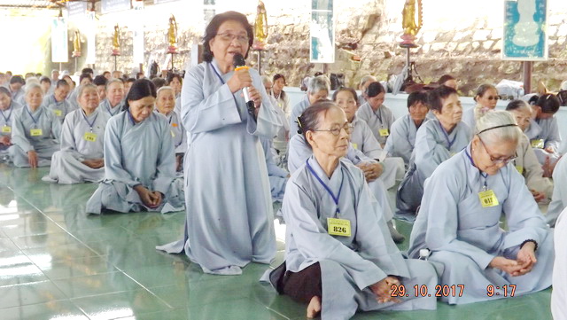 Khóa tu “Một ngày an lạc” lần thứ 10 tại chùa Linh Sơn Pháp Ấn