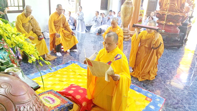 Tổ đình Thiên Bửu tổ chức Trai đàn sám tạ kỳ an