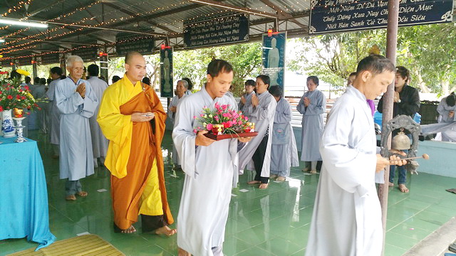 Khóa tu “Một ngày an lạc” lần thứ 10 tại chùa Linh Sơn Pháp Ấn