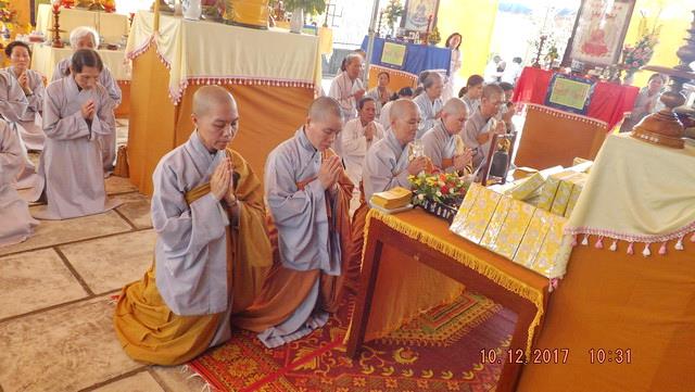 Đại lễ trai đàn chung thất cố Ni trưởng TN Diệu Thanh.