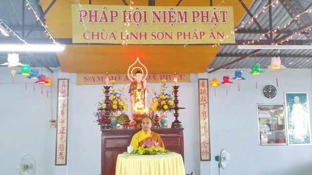 Khóa tu “Một ngày an lạc” lần thứ 10 tại chùa Linh Sơn Pháp Ấn