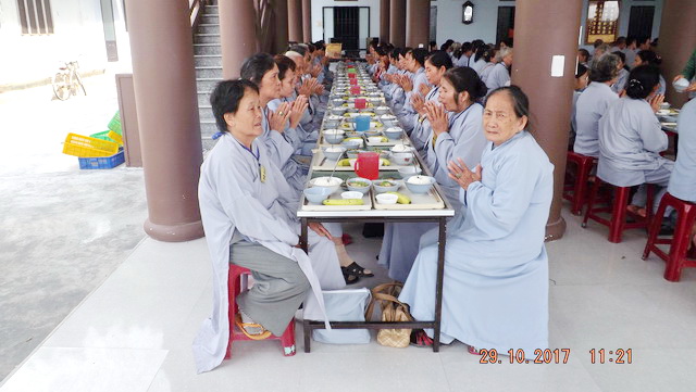 Khóa tu “Một ngày an lạc” lần thứ 10 tại chùa Linh Sơn Pháp Ấn