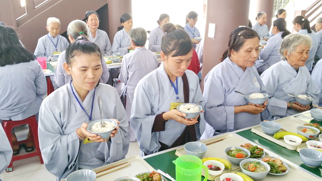 Khóa tu “Một ngày an lạc” lần thứ 10 tại chùa Linh Sơn Pháp Ấn